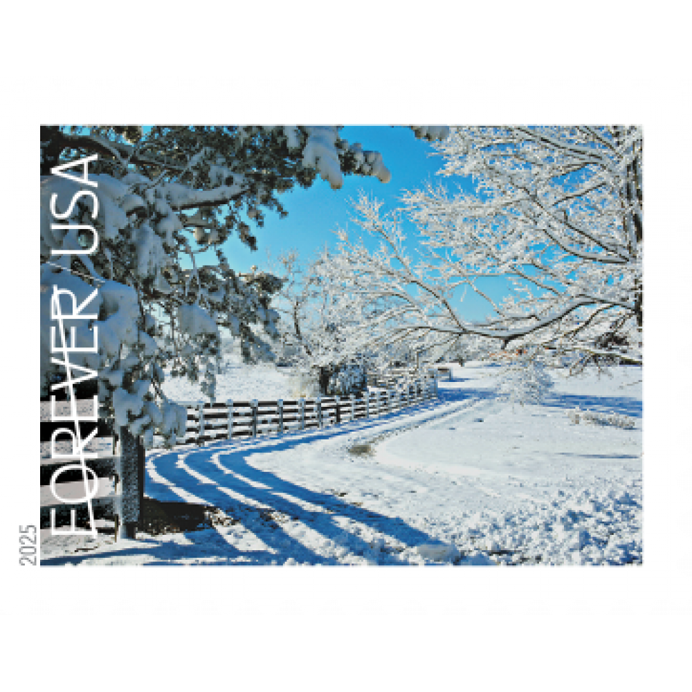(2025) Winter Landscapes Stamps, Book of 20